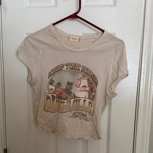 Altar'd State Cream Graphic Tee